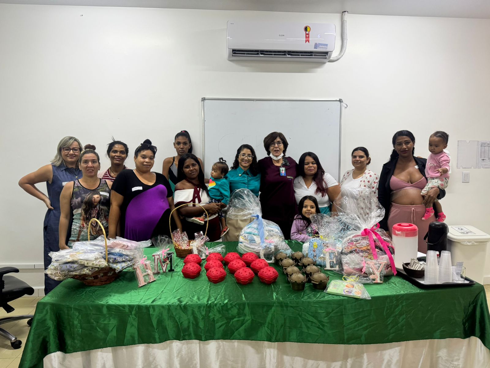 Maternidade faz história com grupo de gestantes