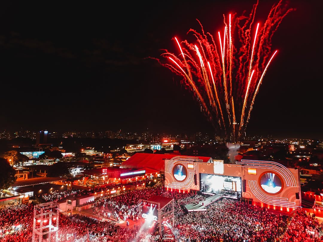 Shows badalados na faixa