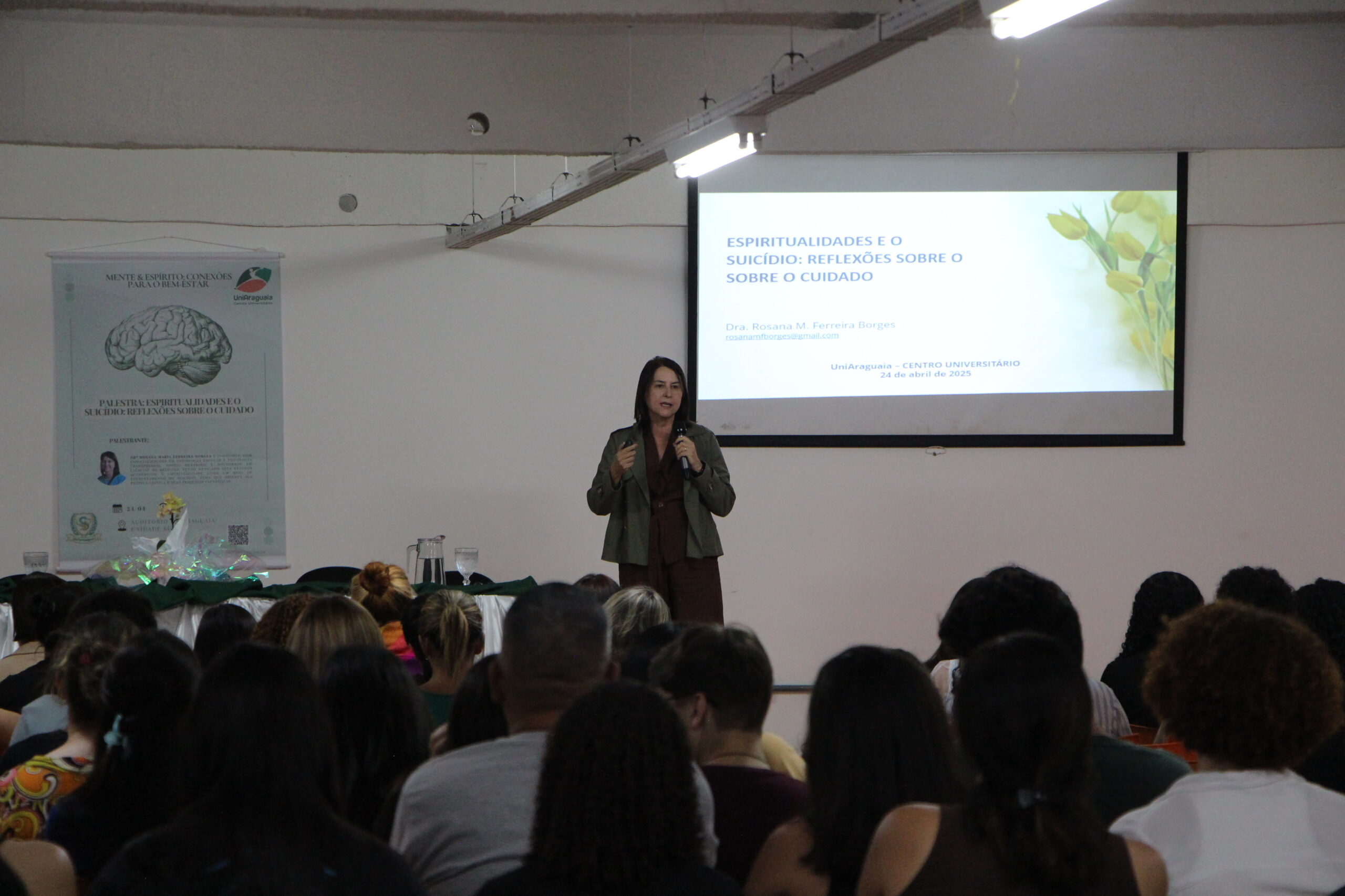 Curso de Enfermagem da UniAraguaia promove palestra sobre espiritualidade e prevenção ao suicídio