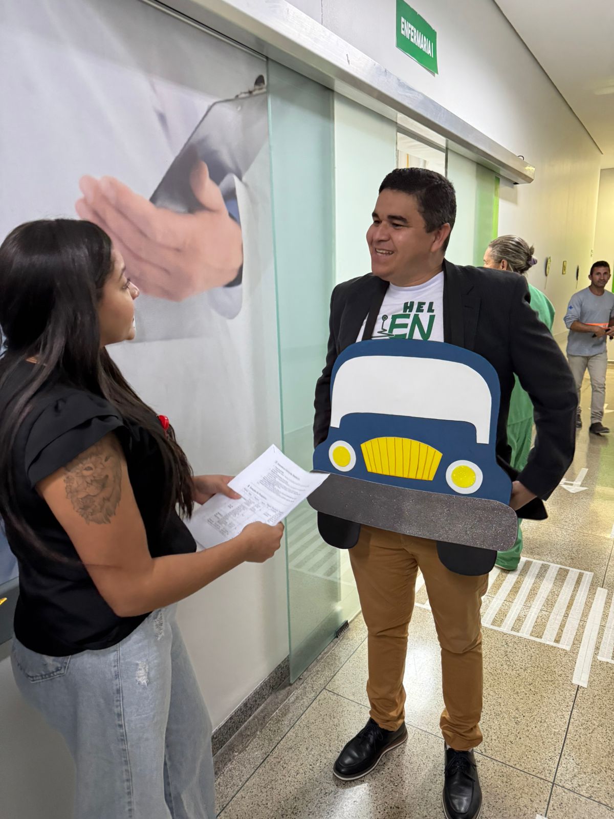 HEL realiza blitz educativa para conscientizar colaboradores durante o Maio Amarelo