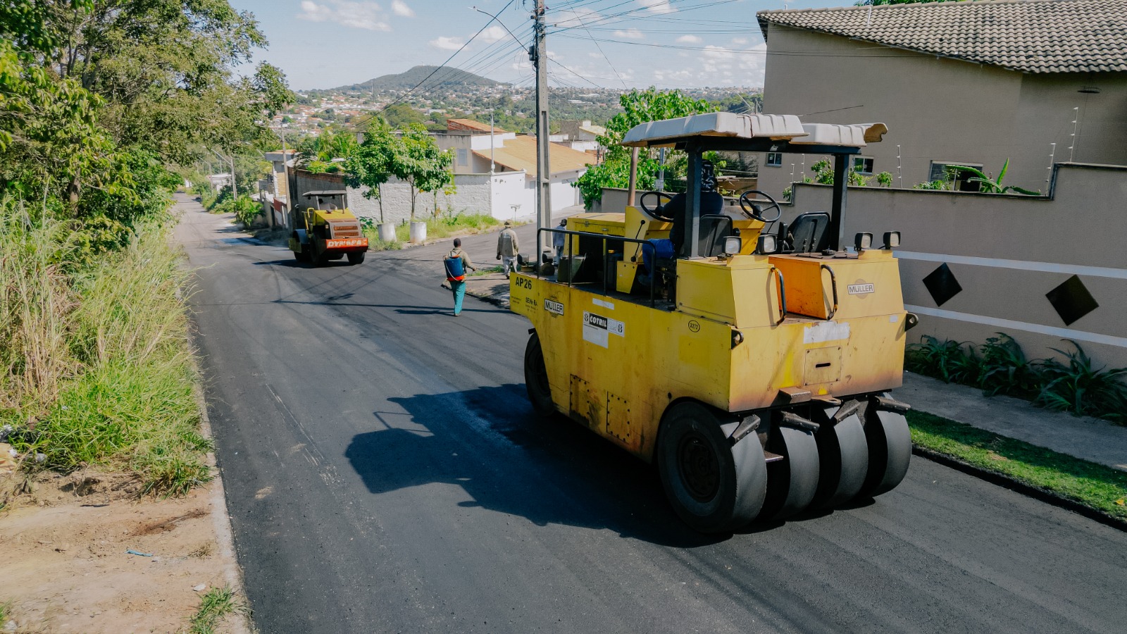 Senador Canedo finaliza recapeamento do Residencial Paraíso