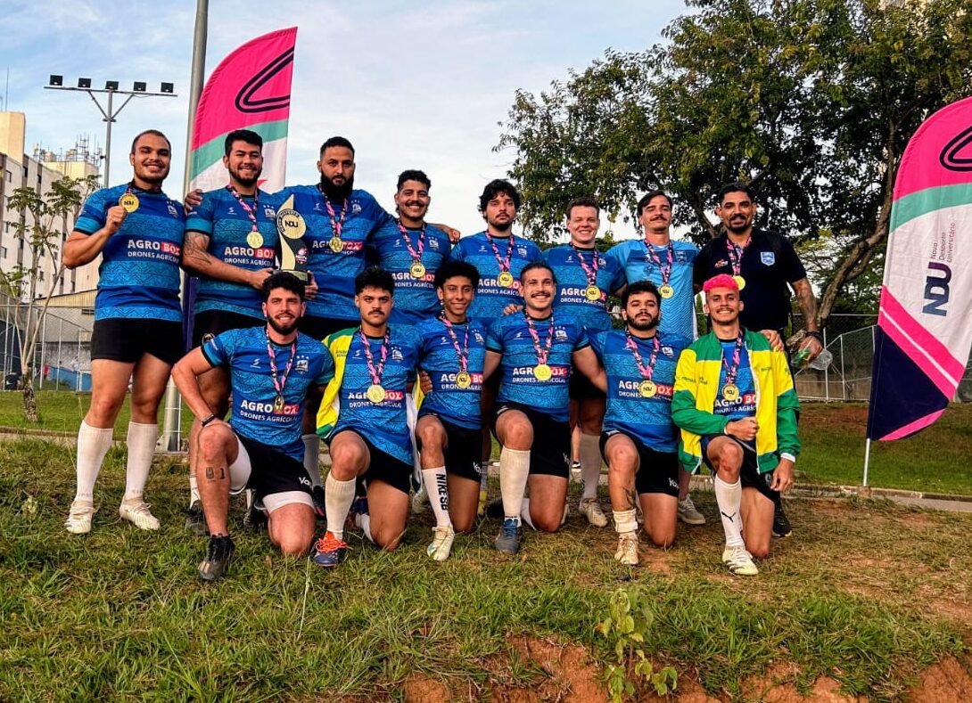 Xavantes UFG conquista título invicto no NDU Rugby 7s e sobe para elite nacional