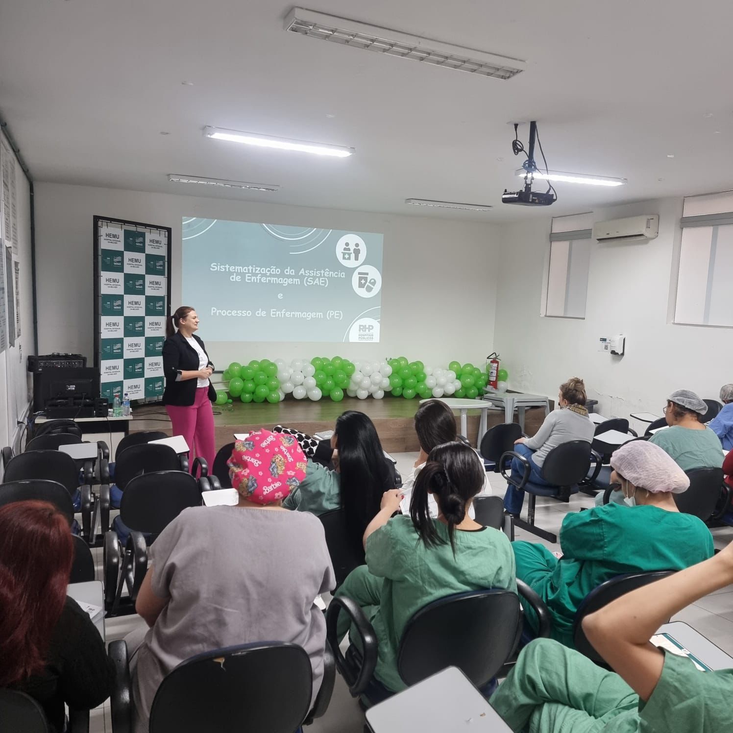 Hemu fortalece práticas assistenciais com capacitação em SAE e Processo de Enfermagem
