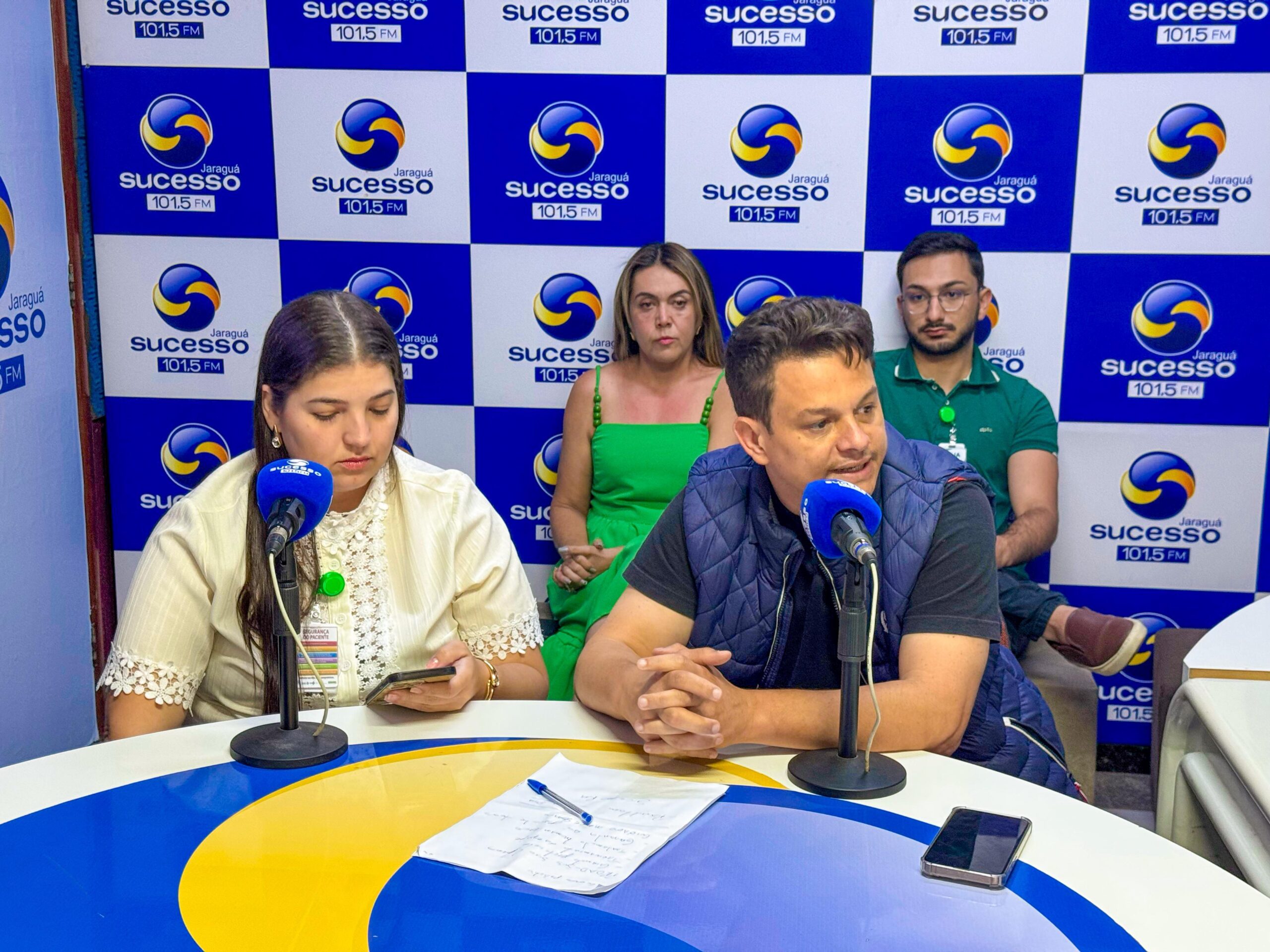 Heja fala sobre cuidado paliativo em rádio local