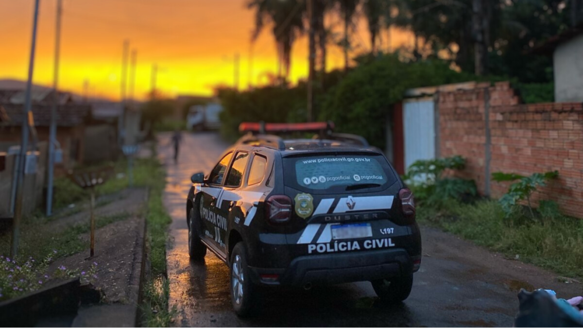 Dois homens autores de duplo homicídio é preso em Senador Canedo