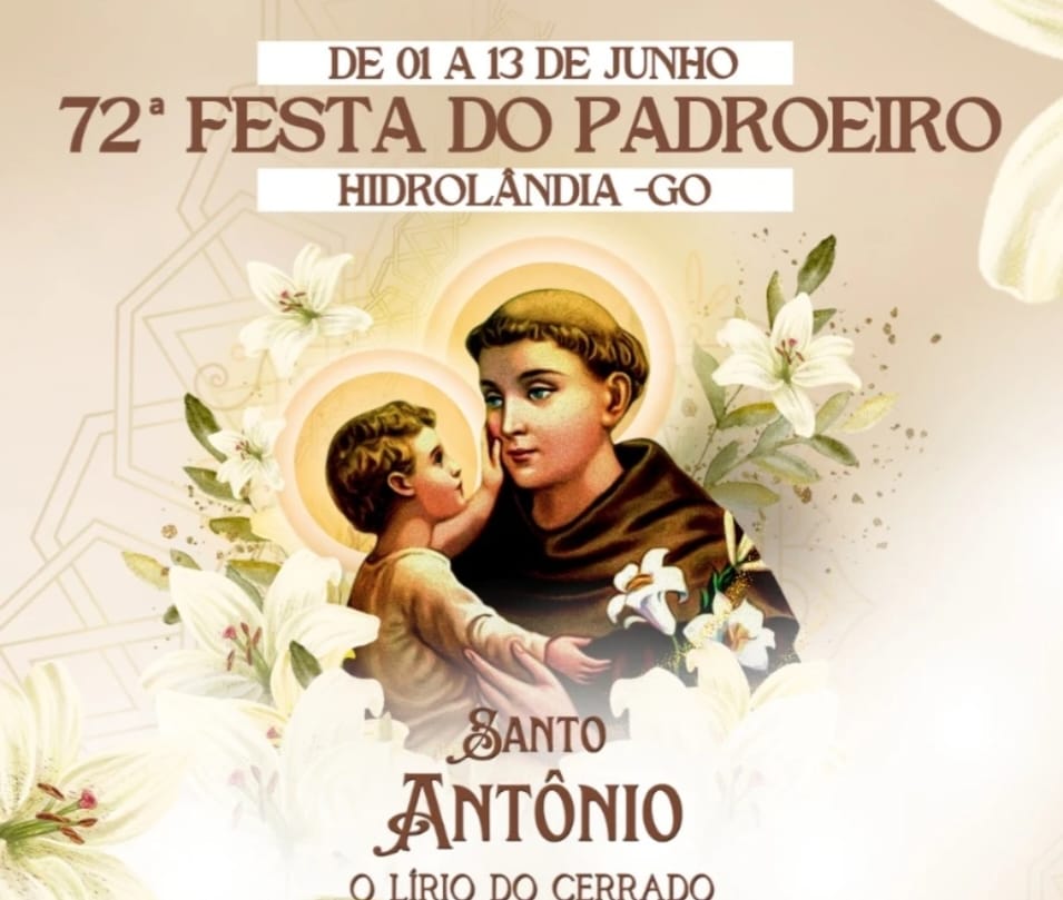 72ª edição da Festa de Santo Antônio de Hidrolândia
