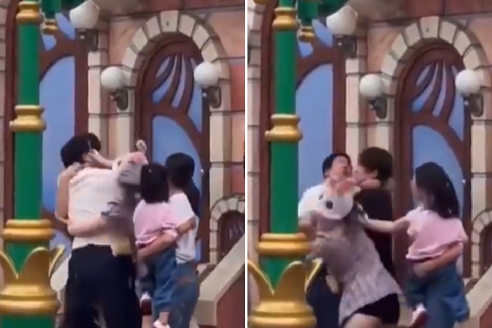 Briga em atração da Disney Xangai termina com criança ferida