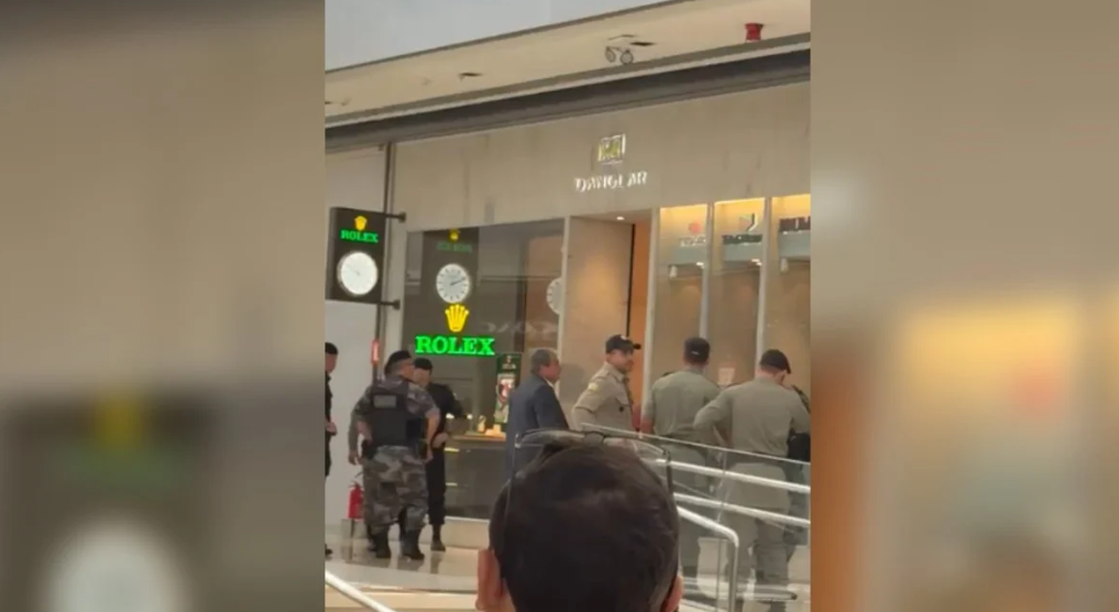 Loja de relógios de luxo é alvo de tentativa de golpe por telefone no Shopping Flamboyant