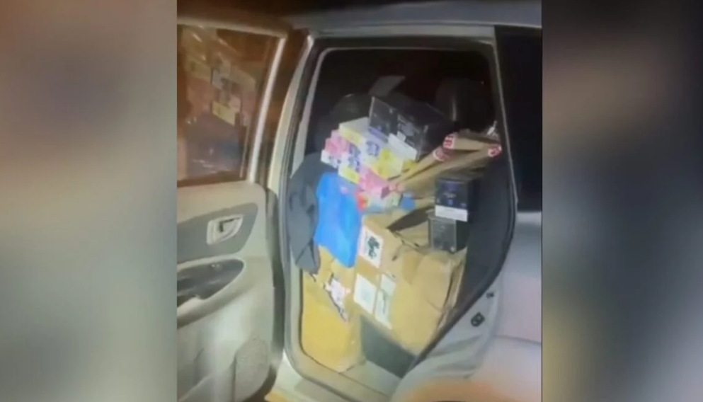 O flagrante ocorreu com a prisão de um homem que transportava os produtos ilegais em um carro com destino ao interior goiano