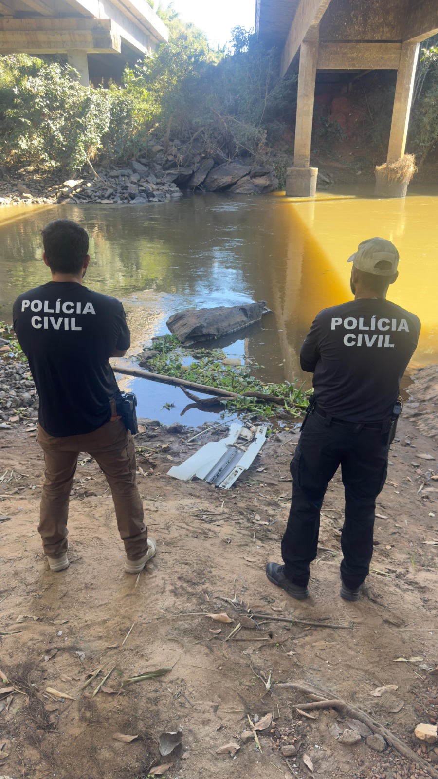 Caminhão de motorista de guincho desaparecido é encontrado no Rio Meia Ponte