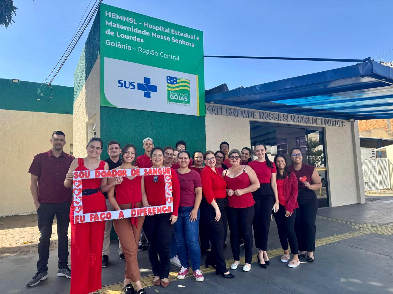 HEMNSL mobiliza colaboradores em campanha por doação de sangue