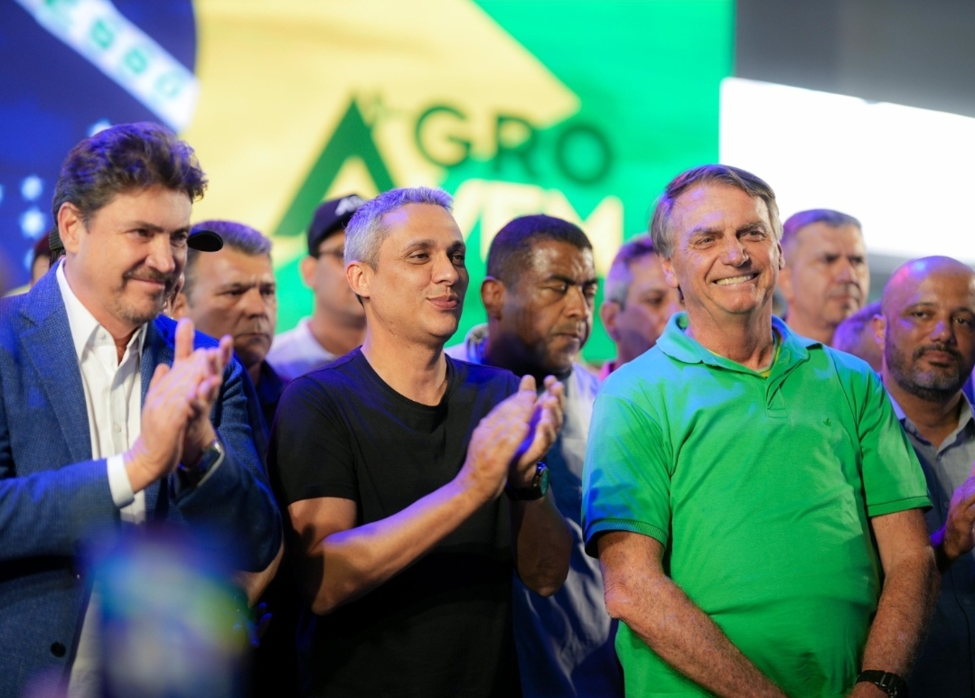 Bolsonaro se encontra com Caiado em Goiânia e discutem 2026