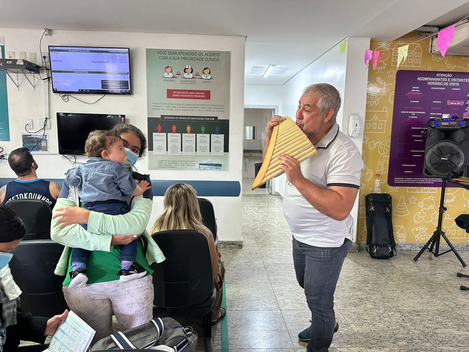 Projeto “Sons que Curam” emociona pacientes e colaboradores no HEMU