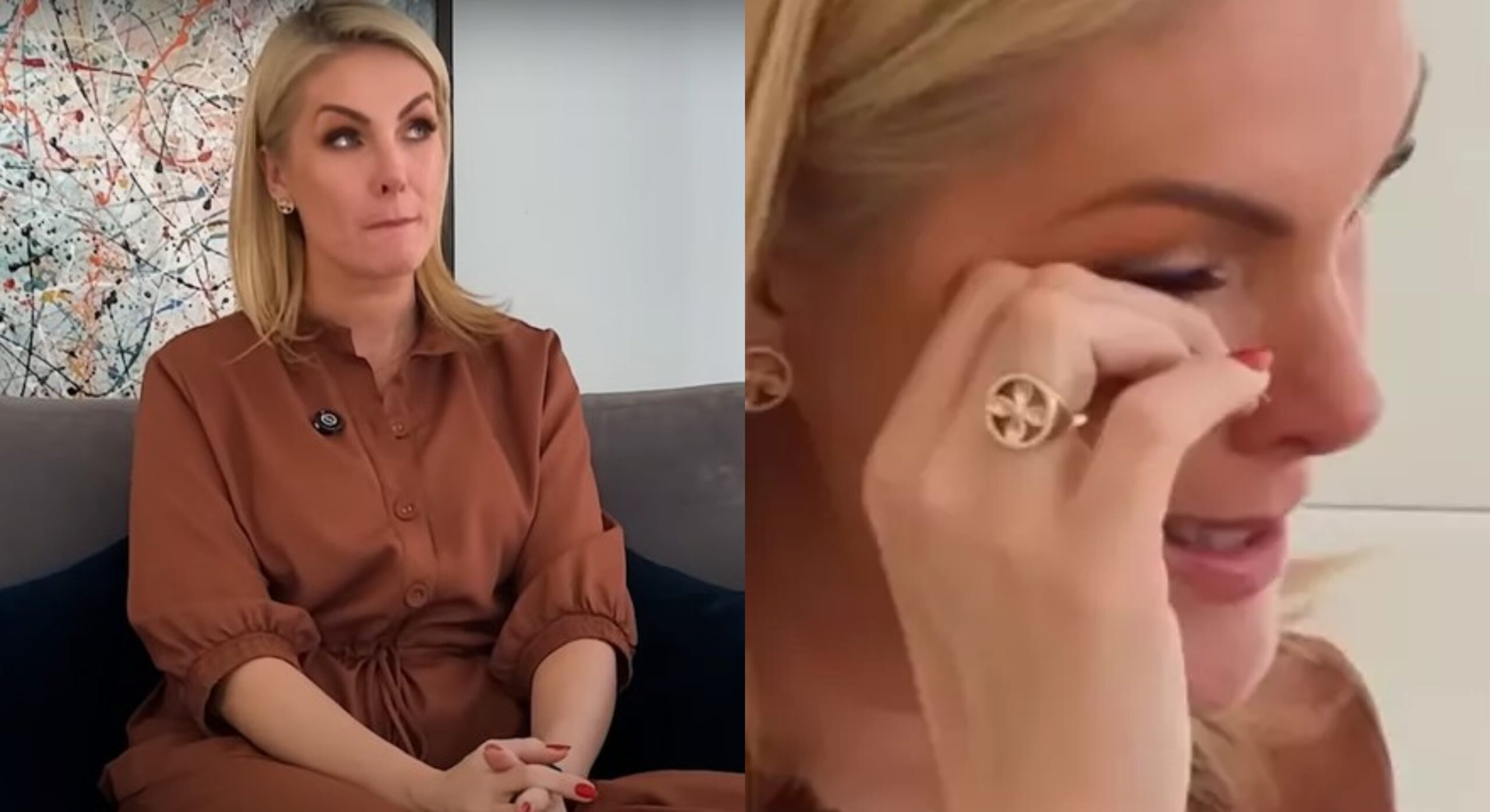 Ana Hickmann chora ao falar sobre câncer de Edu Guedes: "Queria ter poder da cura”