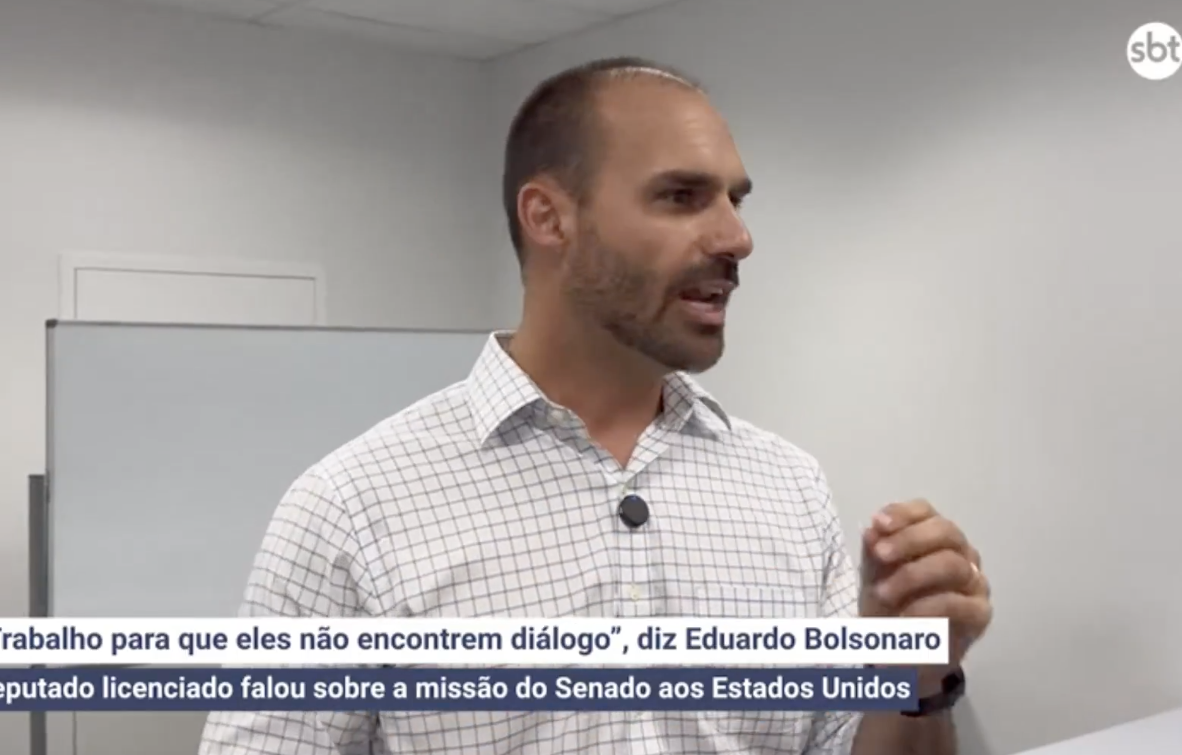 Eduardo Bolsonaro sabota missão de senadores nos EUA sobre tarifas