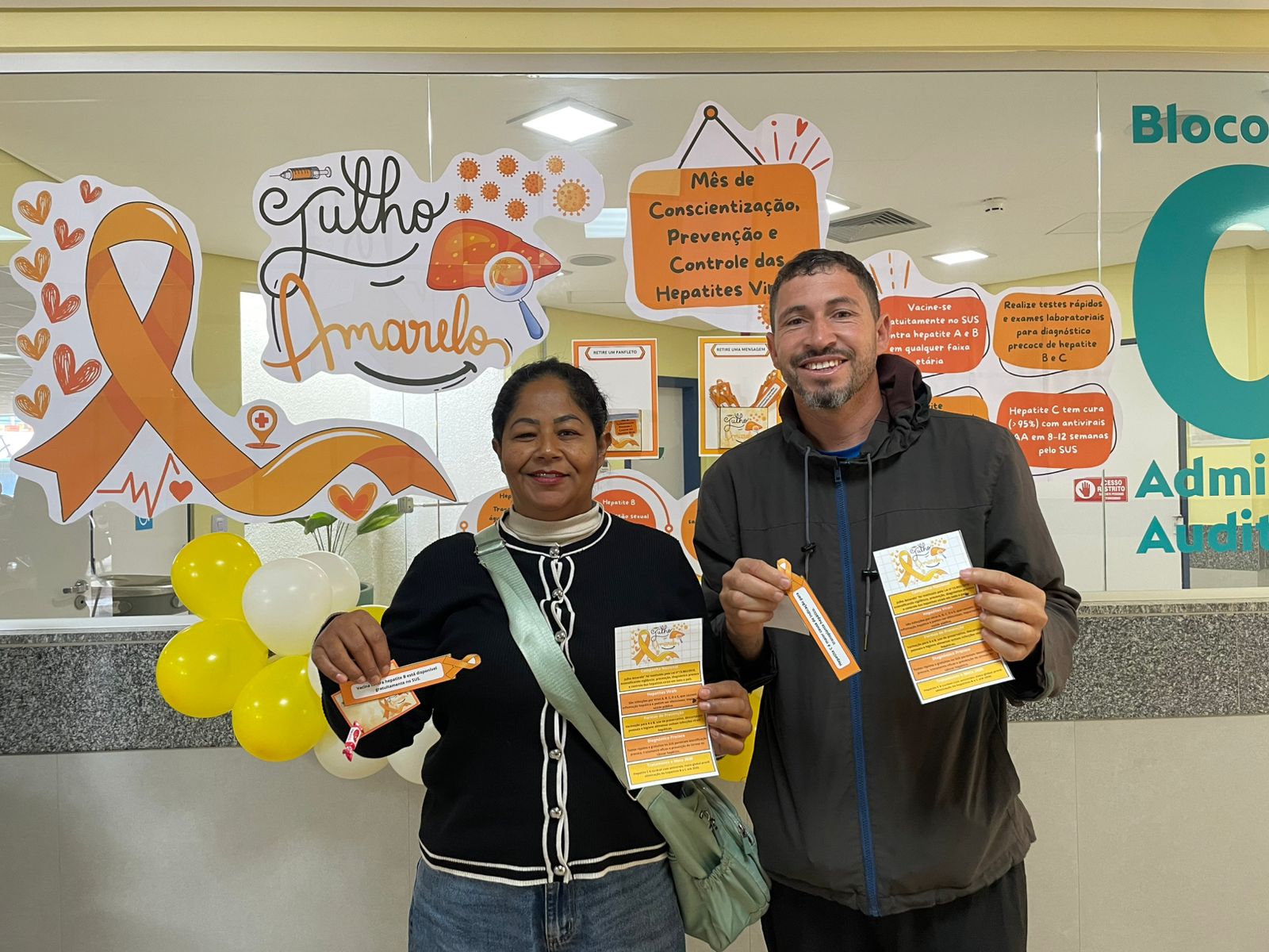 HEAL promove ação pelo Julho Amarelo