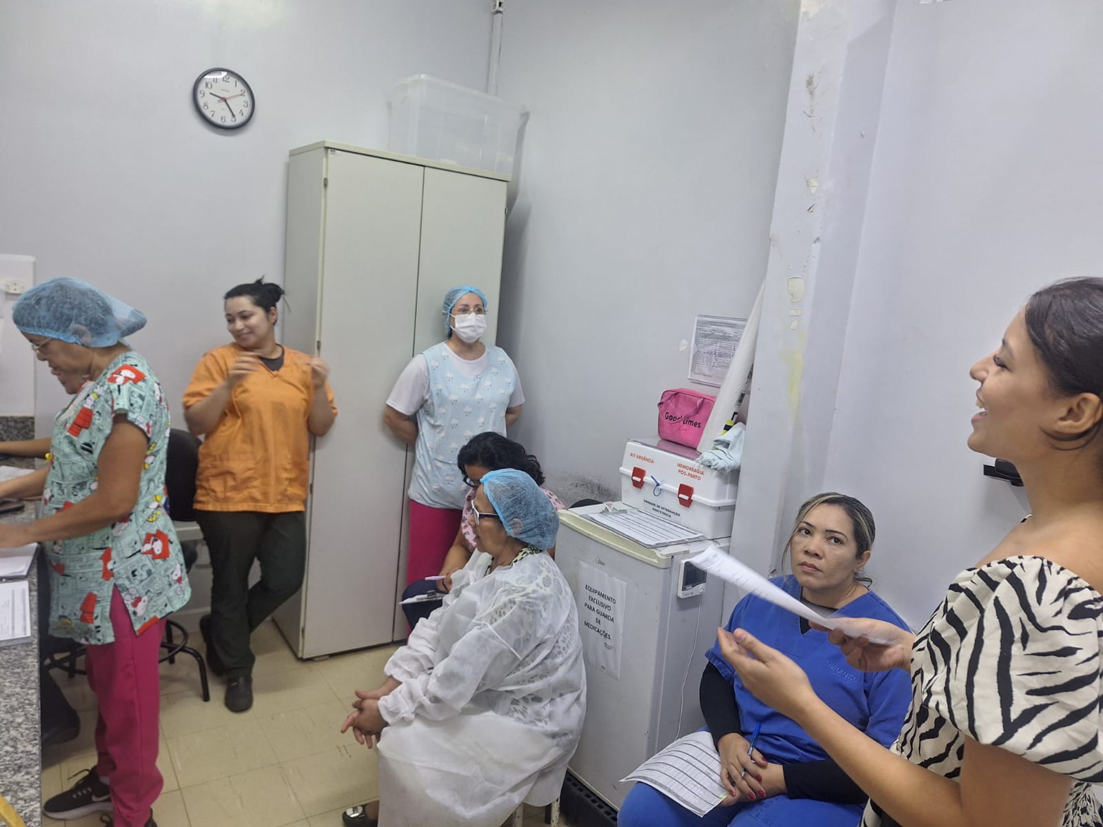 HEMNSL realiza capacitação sobre Infecção do Sítio Cirúrgico