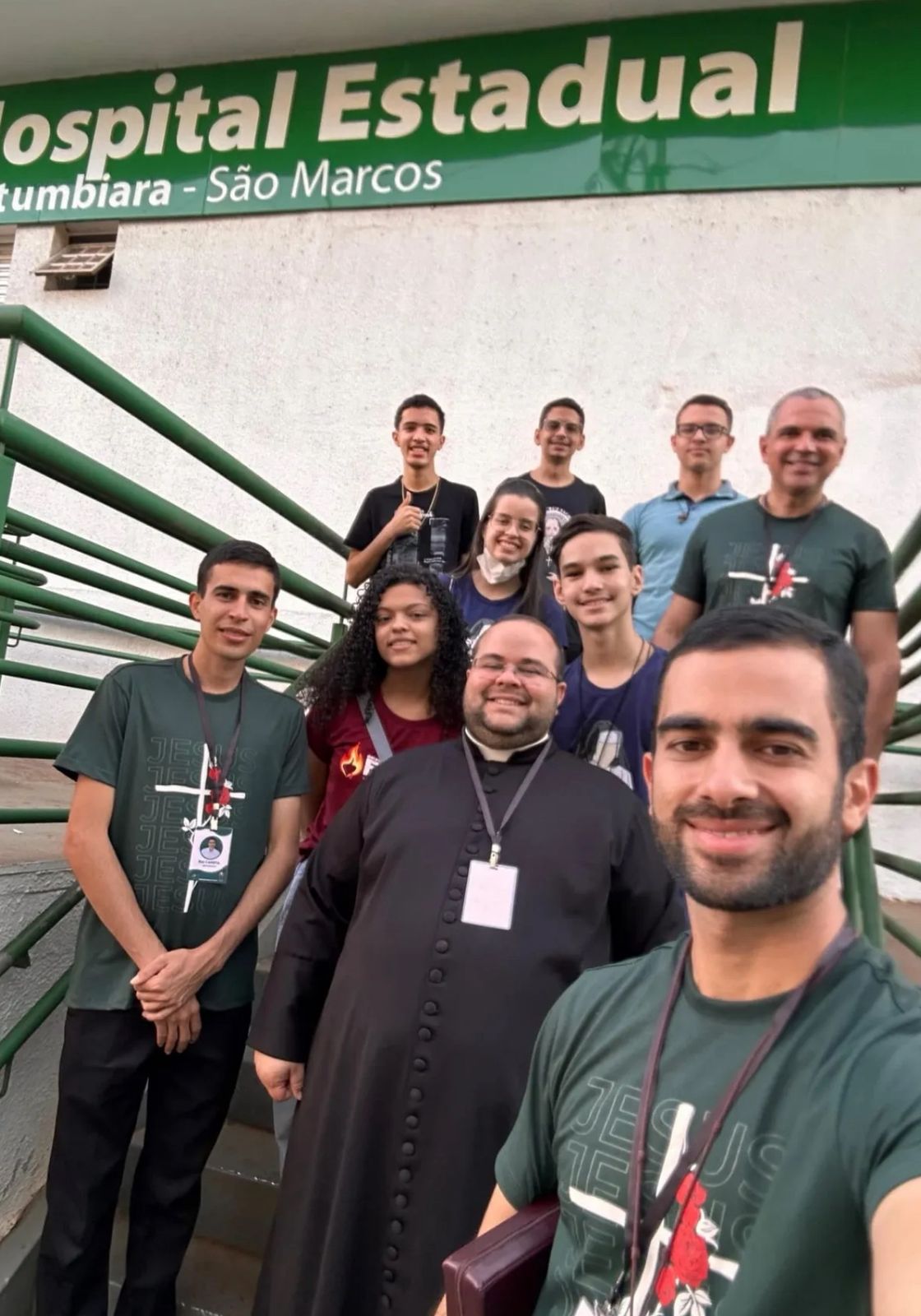 HEI recebe visita de missionários para assistência religiosa aos pacientes