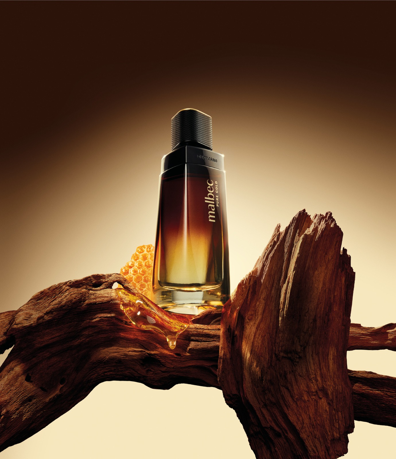 Com tecnologia exclusiva Goldsense, o Boticário apresenta Malbec Pure Gold