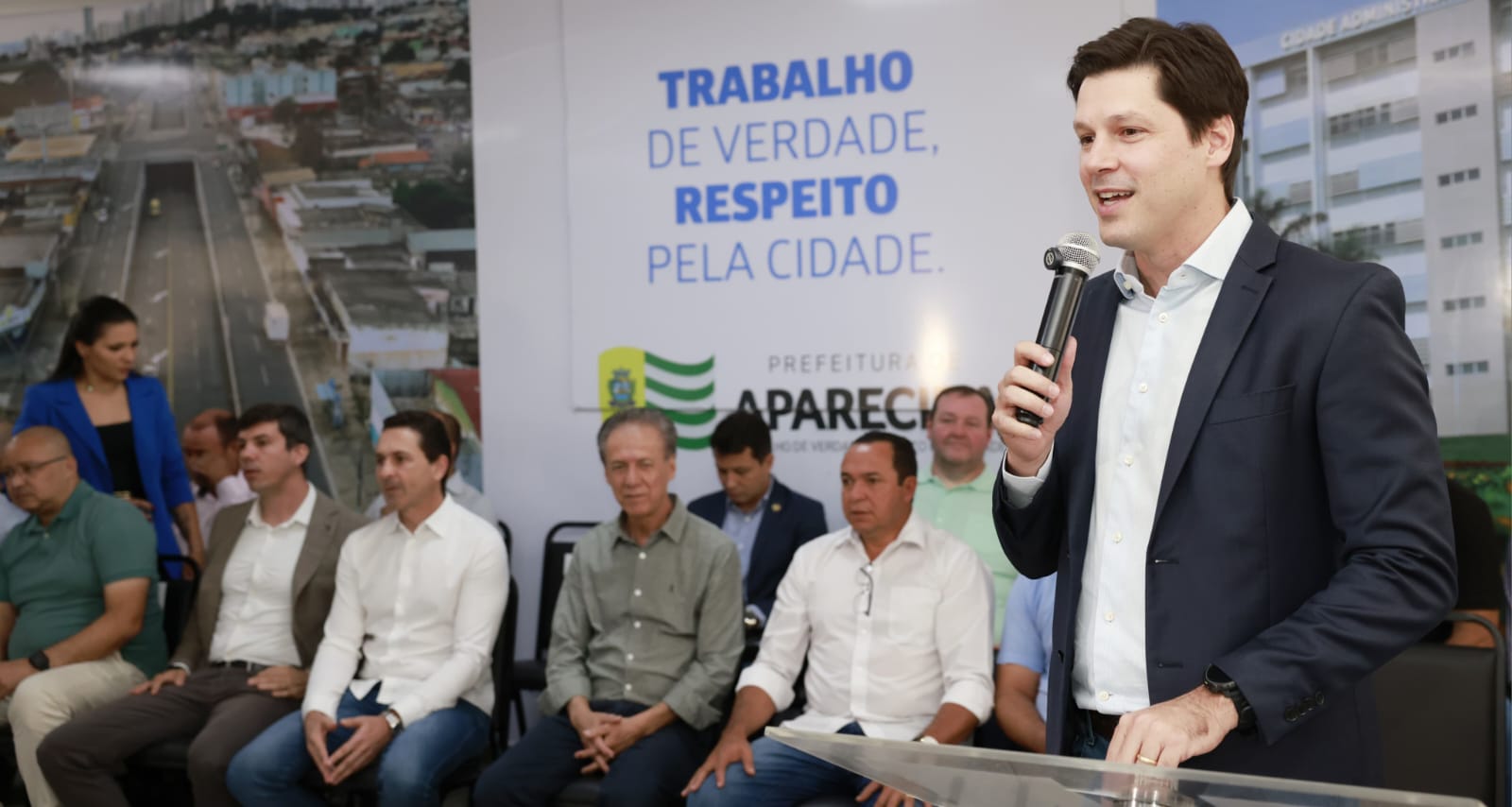 Daniel Vilela assina convênio de R$ 18 milhões para obras de infraestrutura em Aparecida de Goiânia