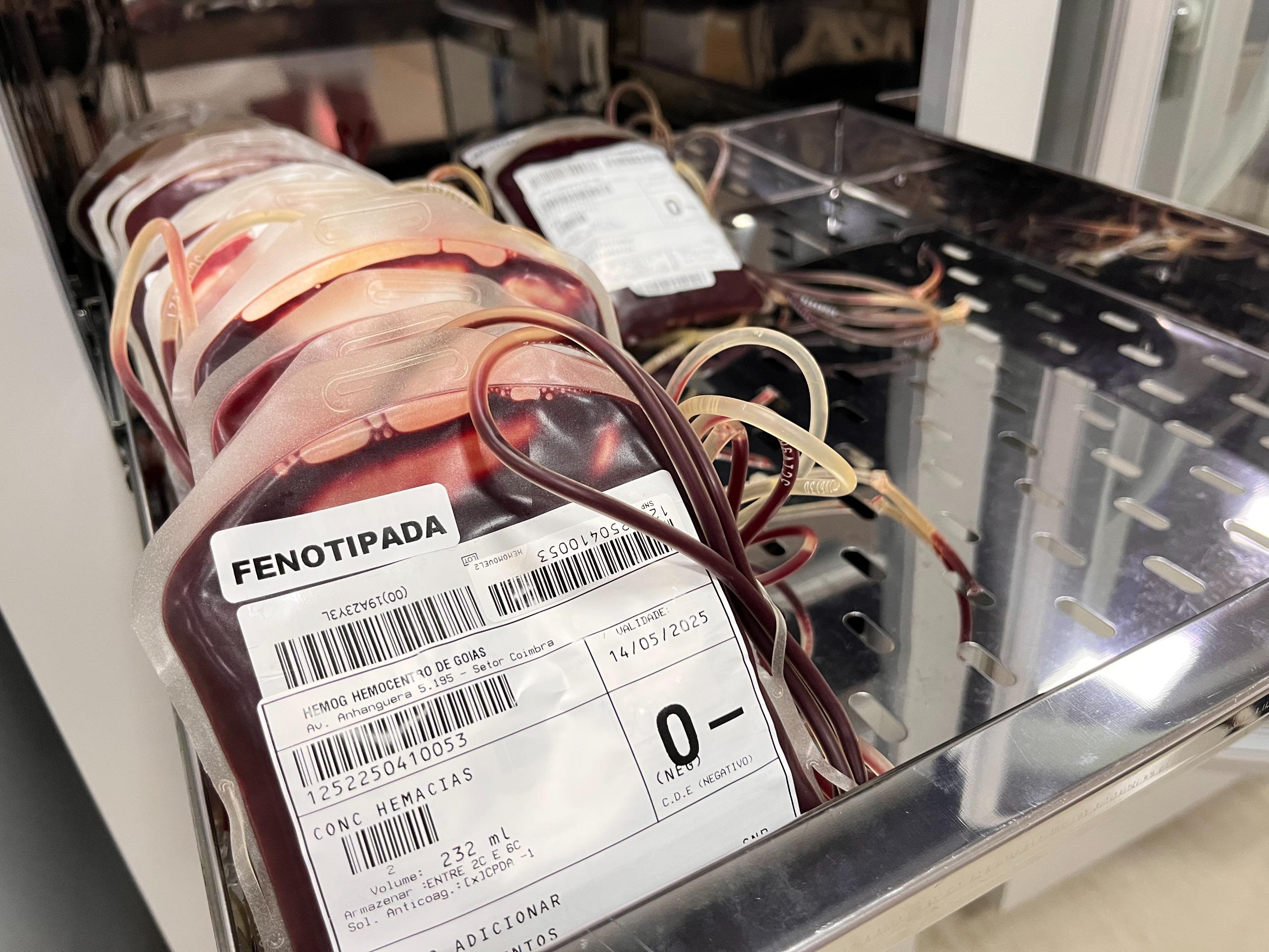 Saúde estadual convoca população a doar sangue O negativo