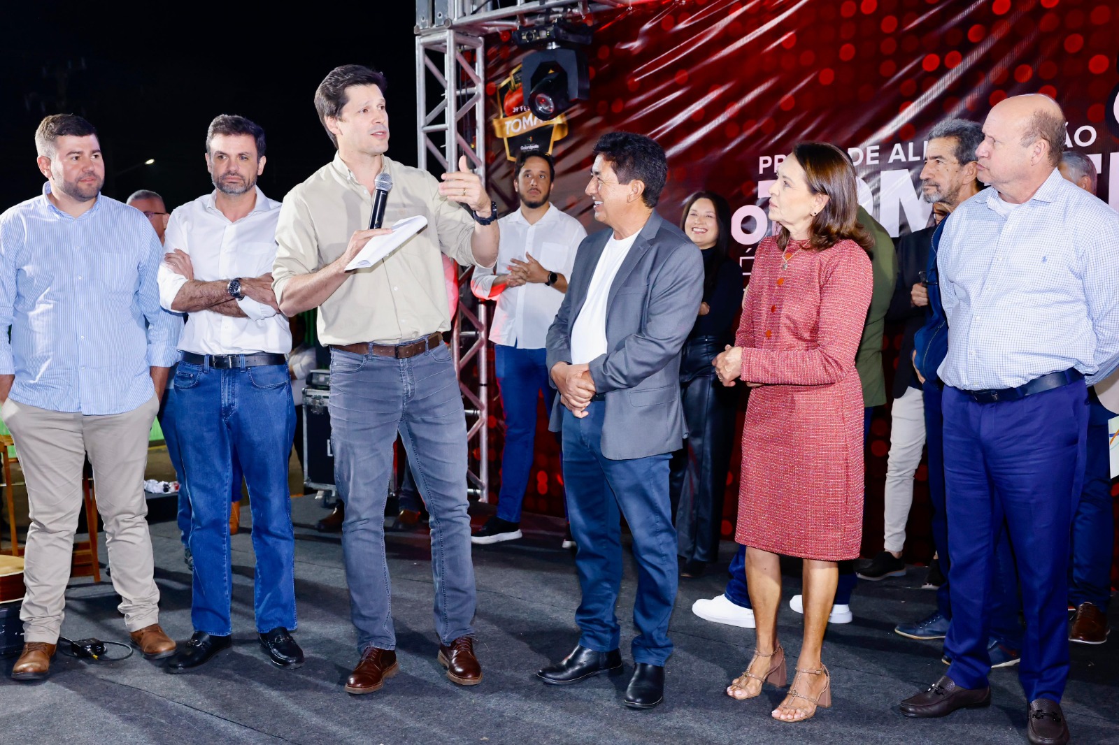 Daniel Vilela destaca protagonismo agrícola de Goianápolis na 39ª edição da Festa do Tomate