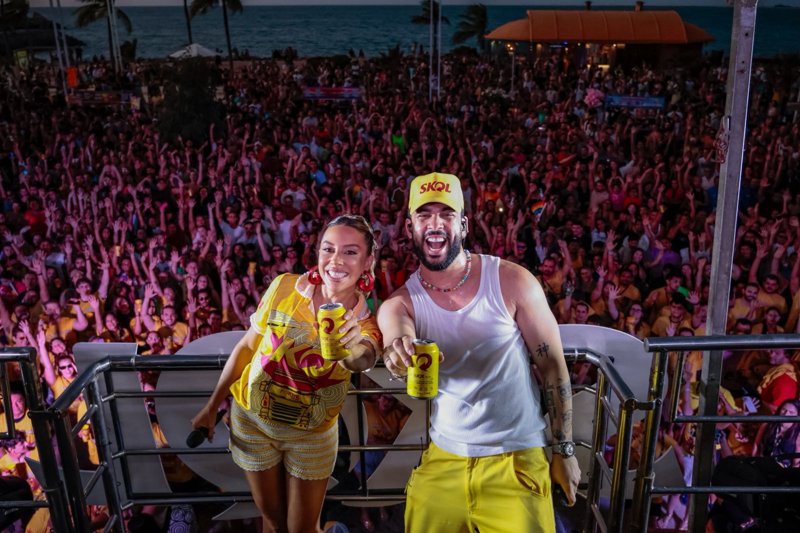 Skol celebra retorno ao Fortal com trio de Henry Freitas e experiências que conectam o público à energia redonda da marca