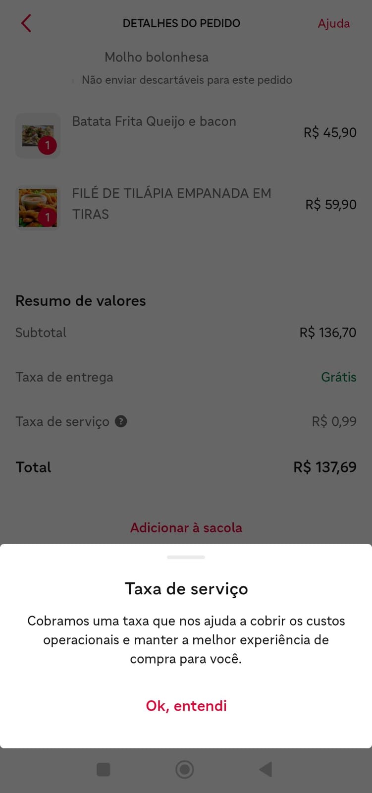 Ifood é autuado pro cobrança de taxa de serviço