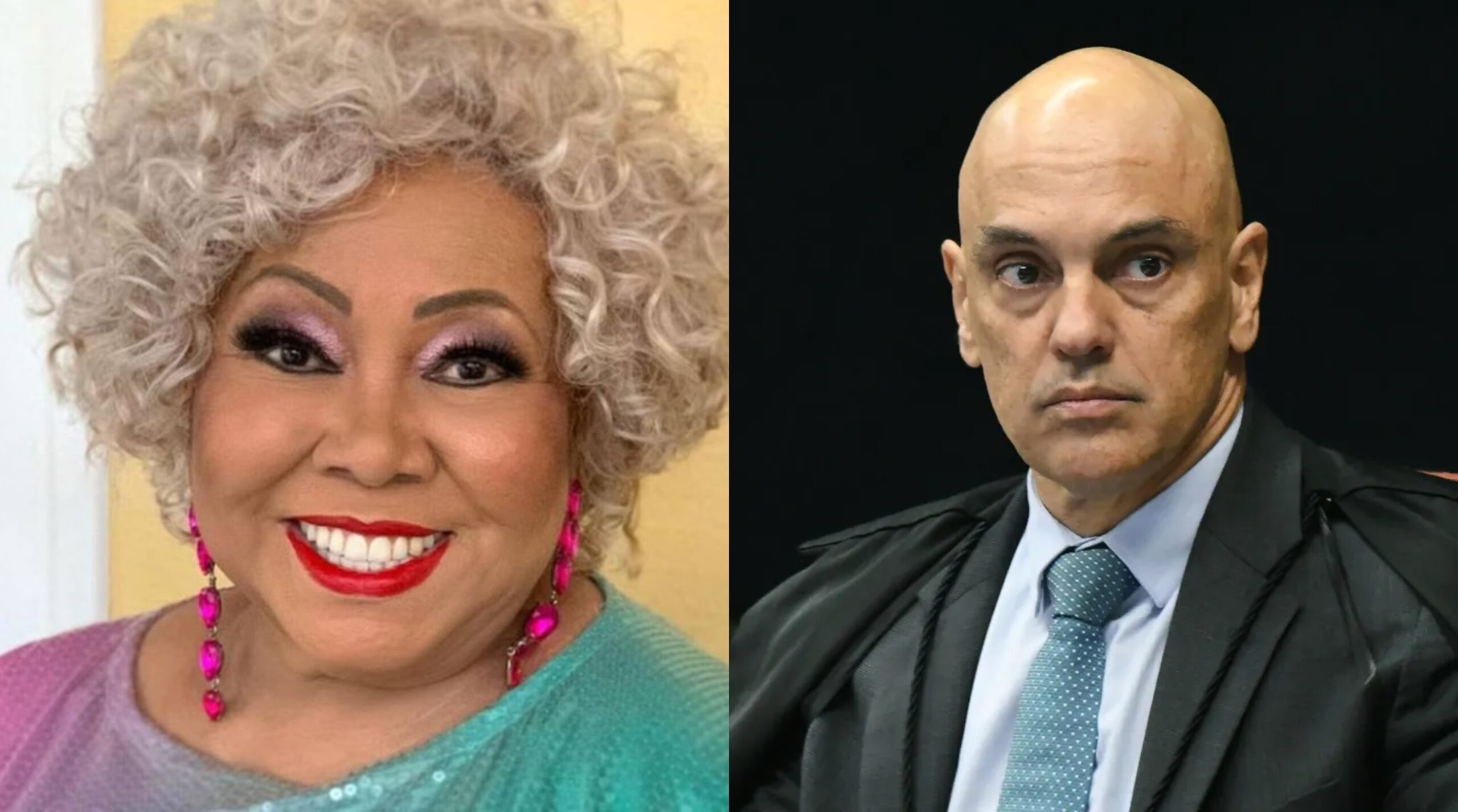 Alcione volta a falar sobre 'crush' no ministro Alexandre de Moraes: "Tinha casado"