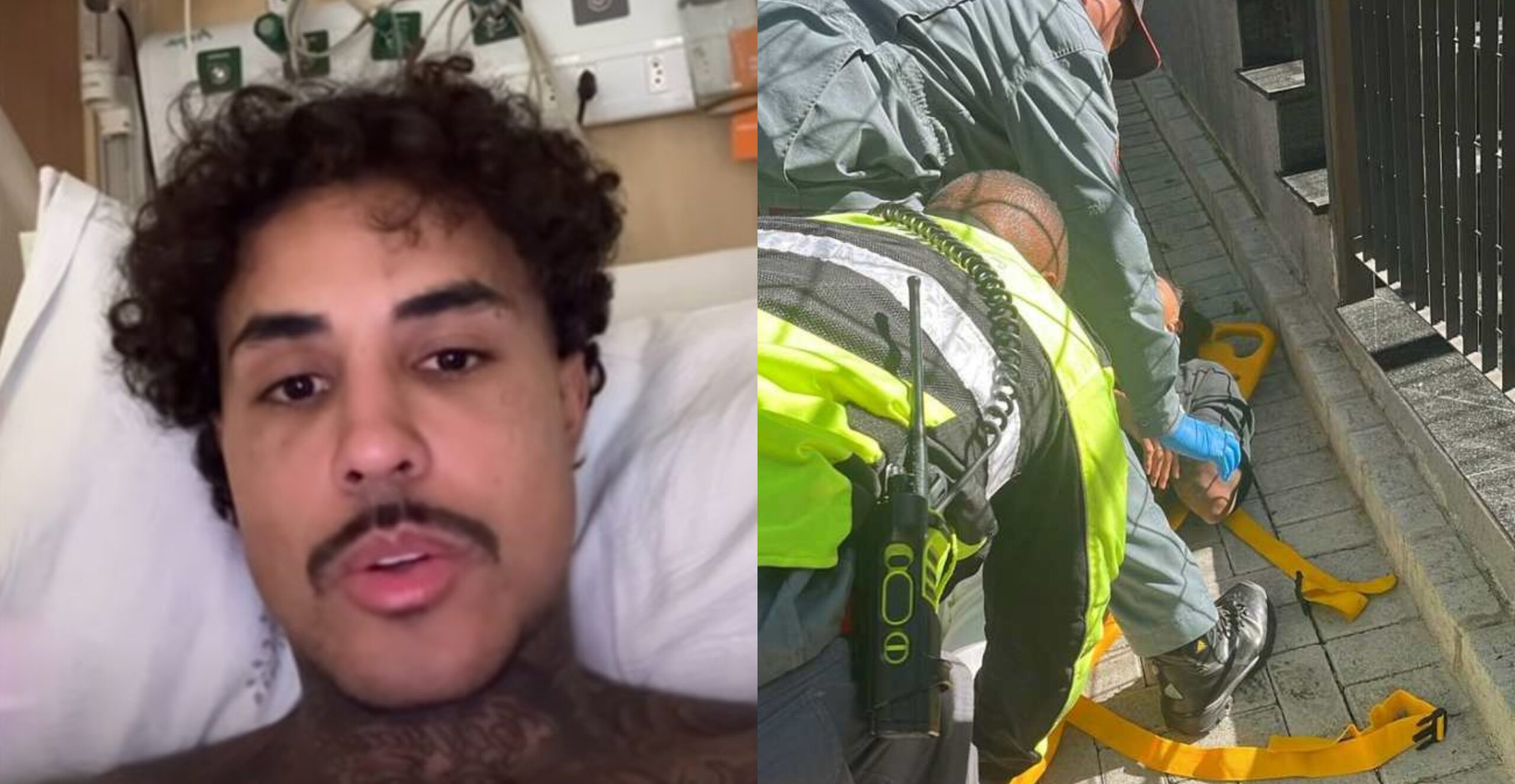 MC Livinho deixa UTI após perfurar o pulmão em grave acidente e celebra: 'Vida nova'