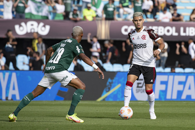 Flamengo dispara na liderança do Brasileirão com 44% de chances de título, enquanto Palmeiras encosta e Cruzeiro perde força na disputa | Foto: Alexandre Vidal/Flamengo