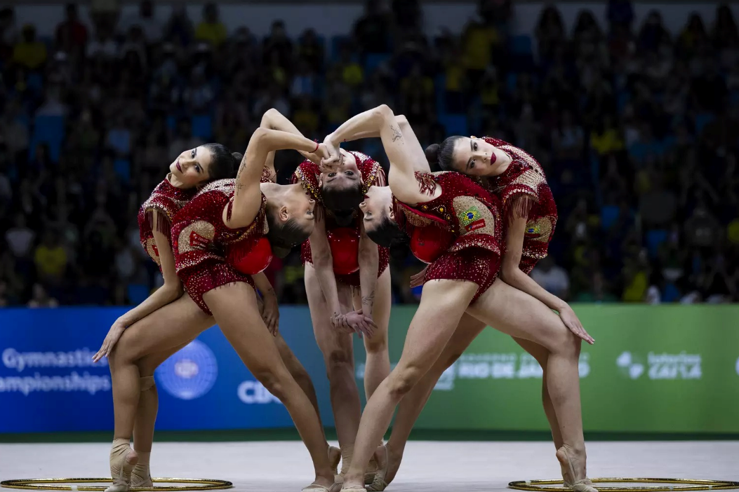 As duas pratas no Mundial de Ginástica Rítmica confirmam o Brasil entre grandes forças da modalidade