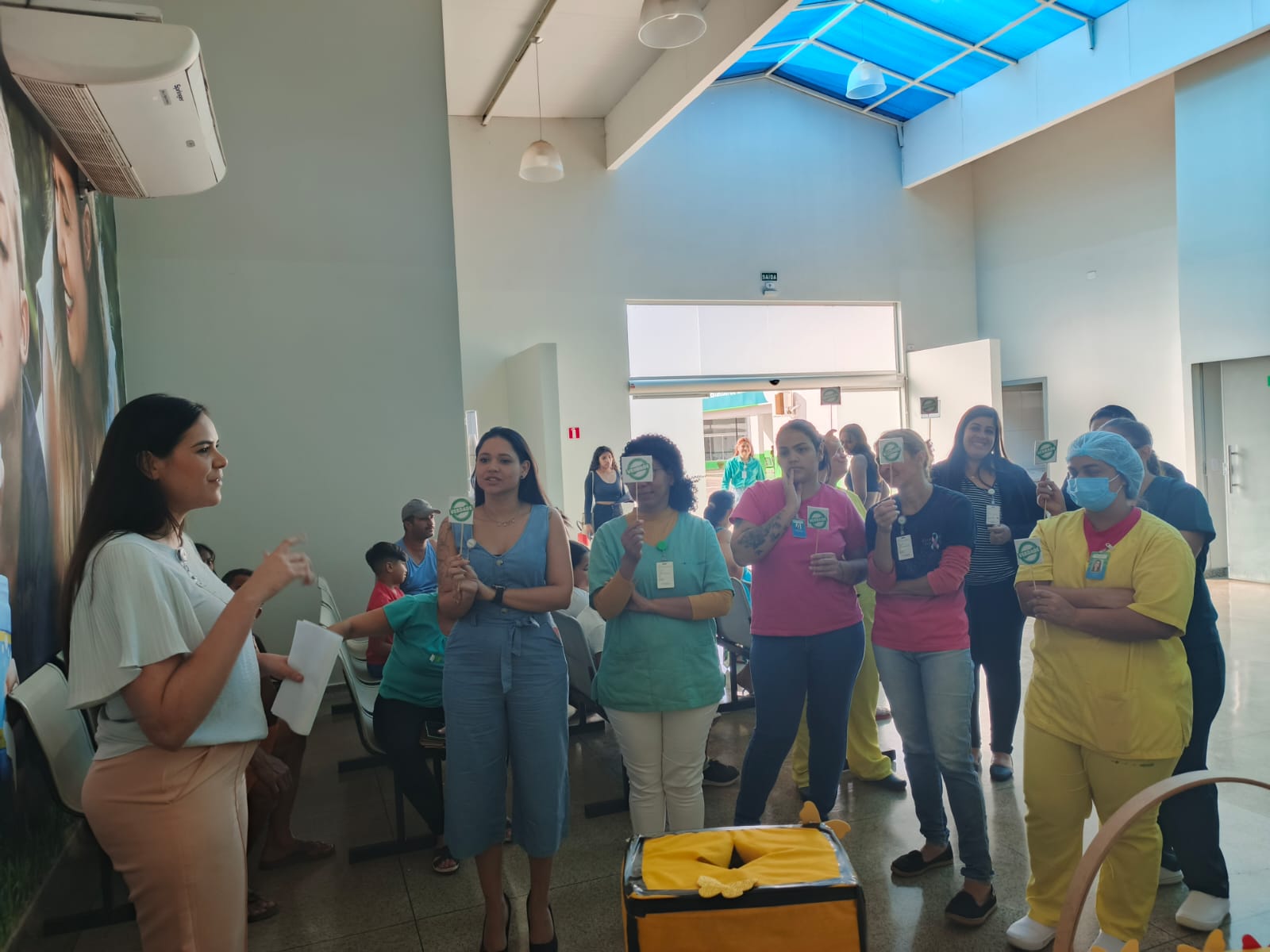 Hel realiza roda de conversa sobre o Julho Amarelo
