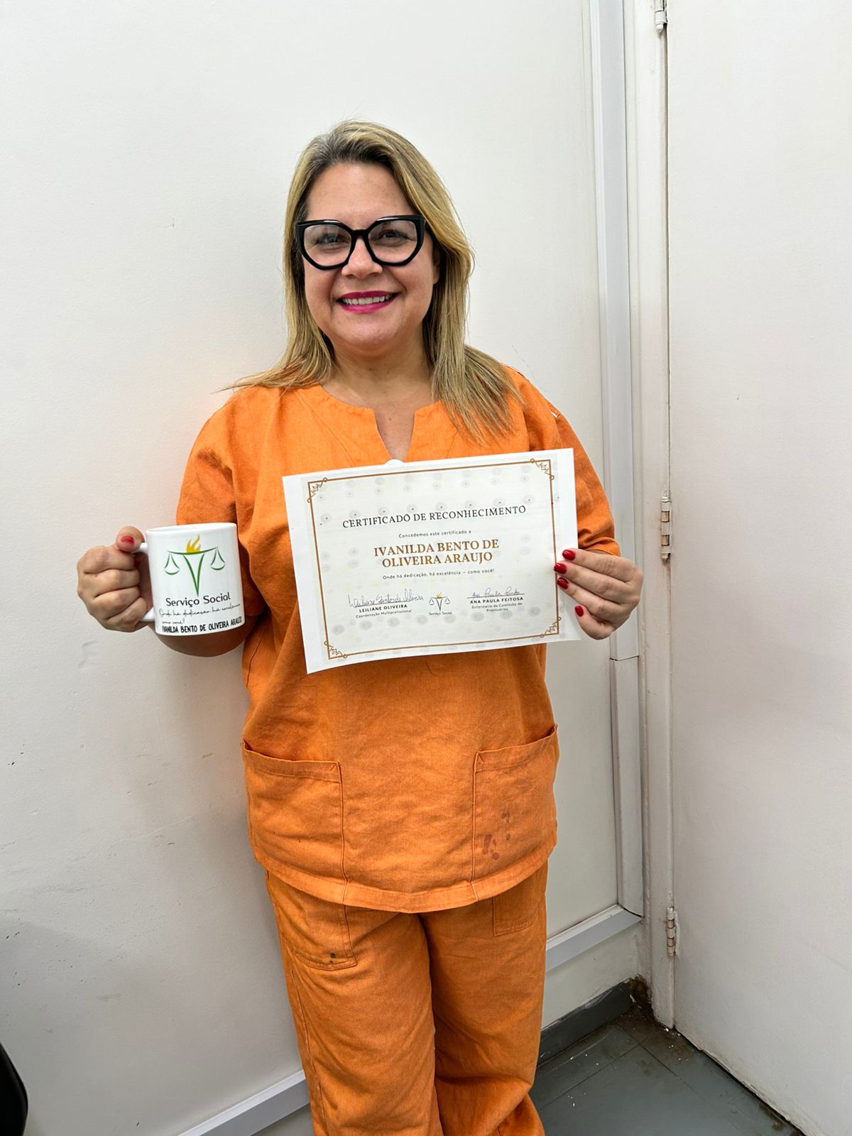Heapa reconhece assistente social pela excelência nos registros em prontuário