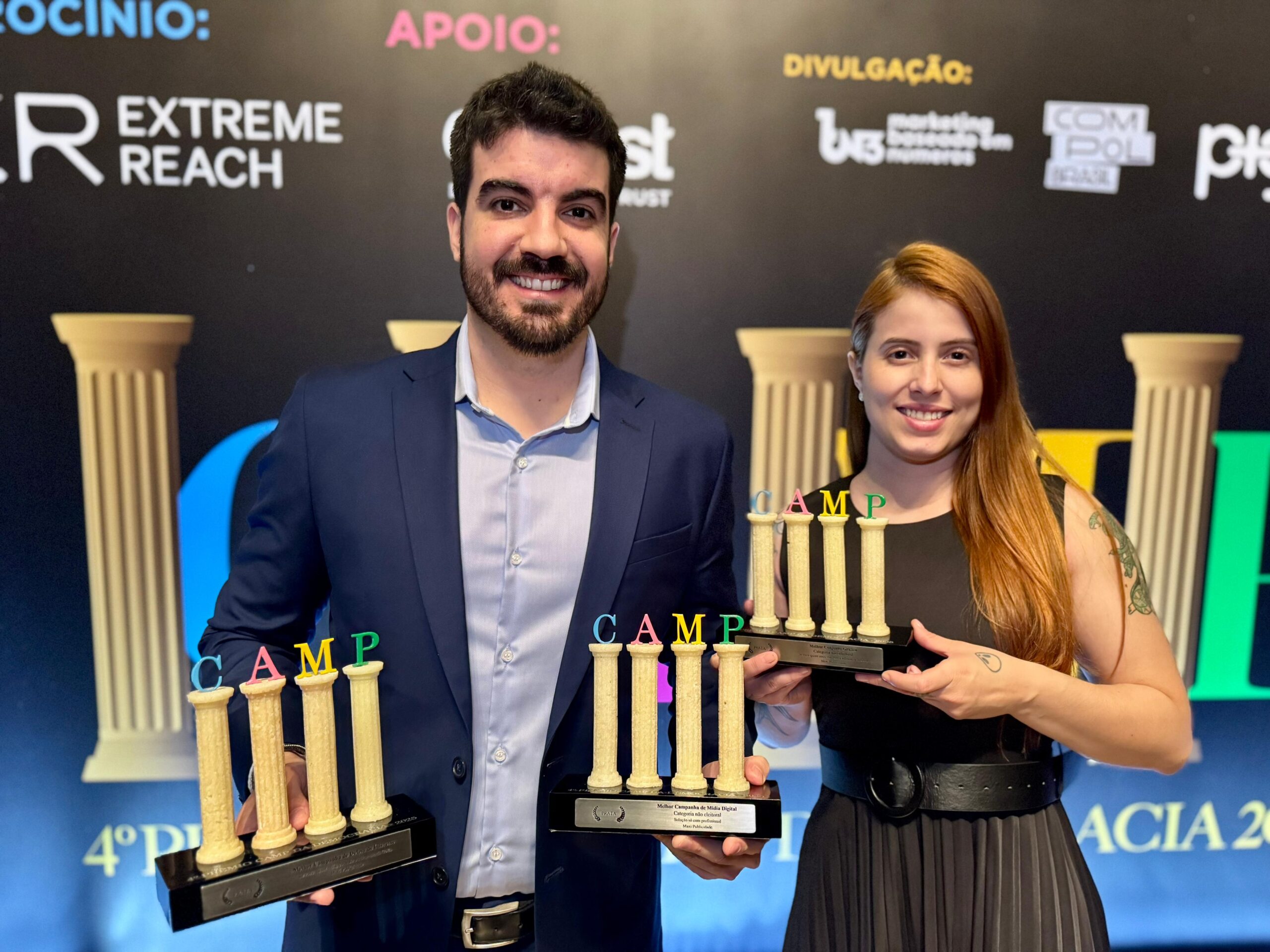 Maxi Publicidade é bicampeã do Prêmio Camp, a maior honraria do marketing político no Brasil