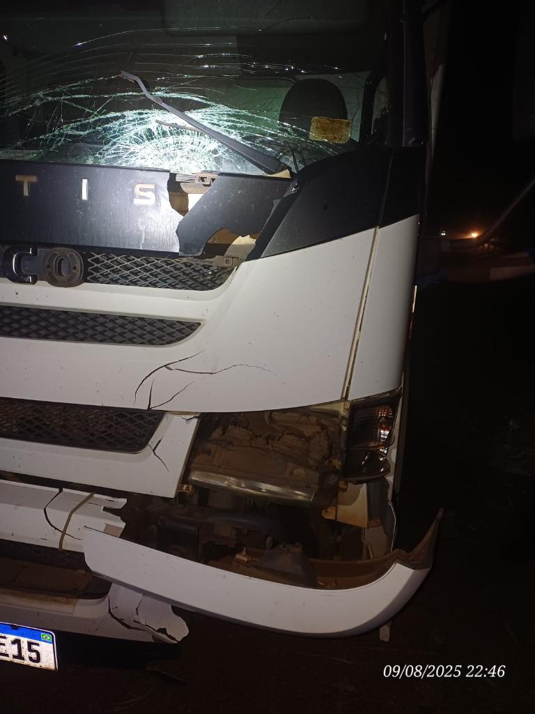 Pedestre morre atropelada por caminhão em Nova Glória
