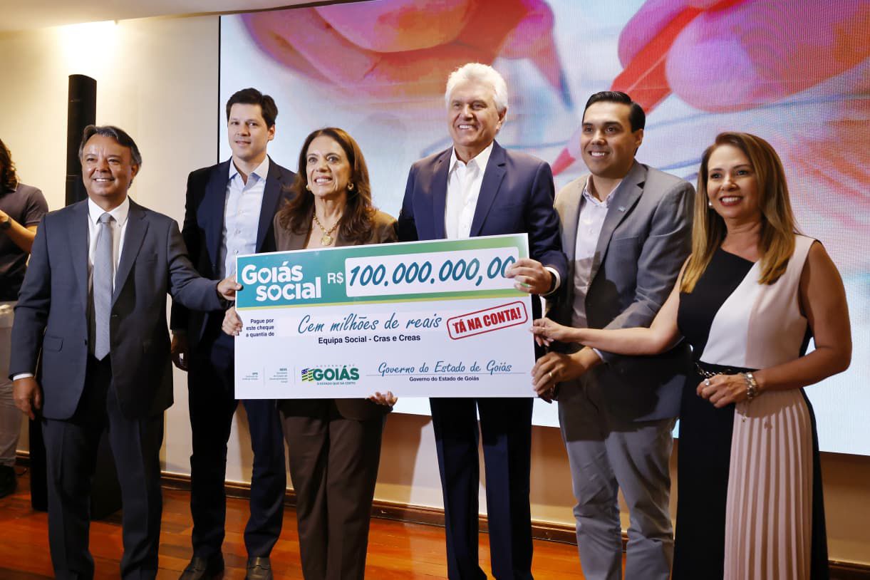 Caiado e Gracinha destinam R$ 100 milhões para modernizar 304 Cras e 110 Creas em Goiás