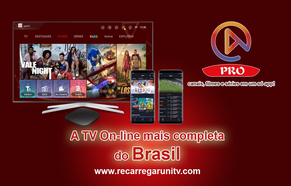 Tudo o que você precisa saber sobre a recarga UniTV Pro: TV na sua casa, do seu jeito