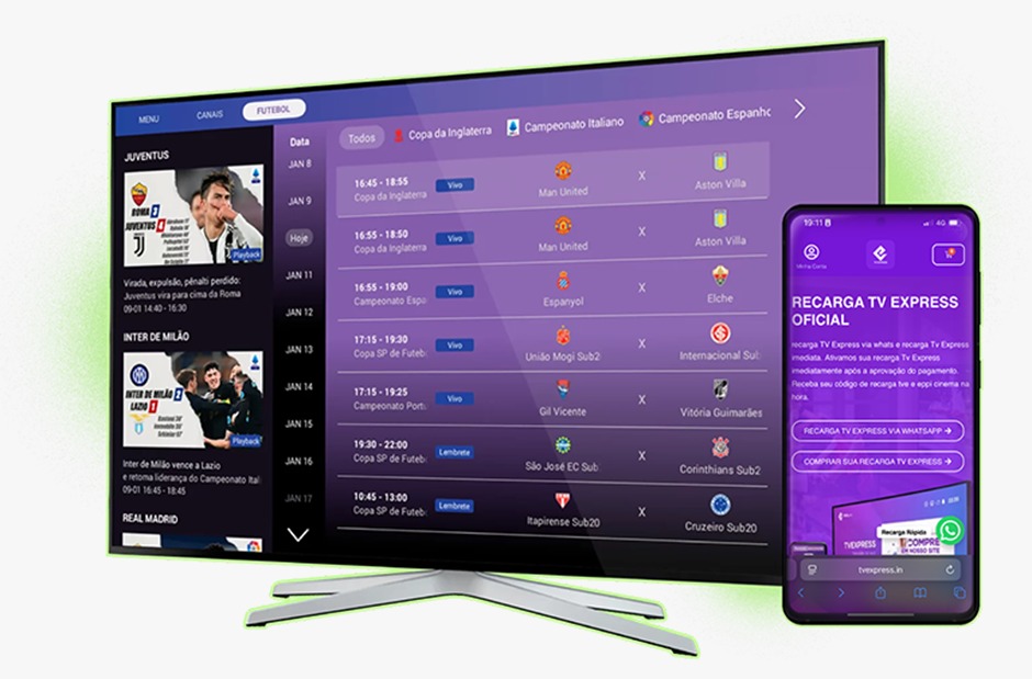 Guia completo: como recarregar TV Express e aproveitar todos os recursos