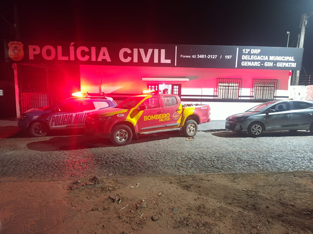 Incêndio em Nova Roma: homem é preso ao tentar atear fogo em vegetação