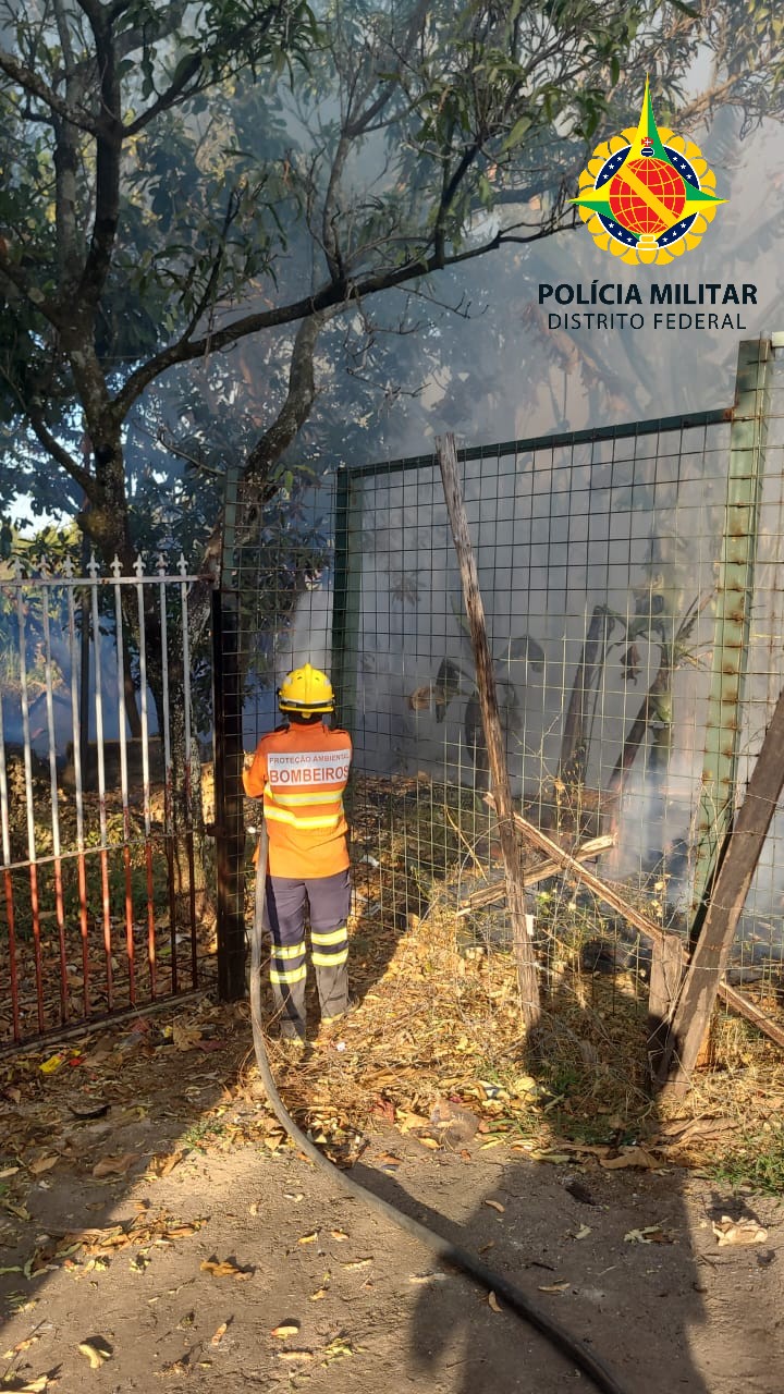 Homem suspeito de provocar incêndio criminoso em Arniqueiras é preso