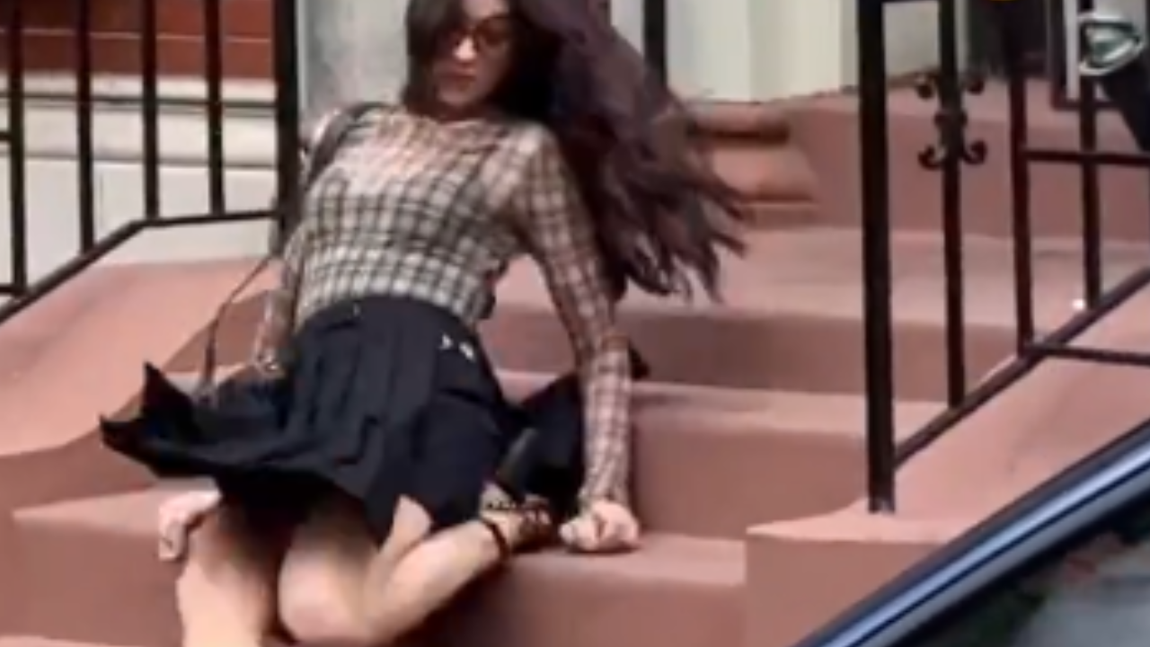 Anne Hathaway sofre queda e quebra salto durante gravações de ‘O Diabo Veste Prada 2'