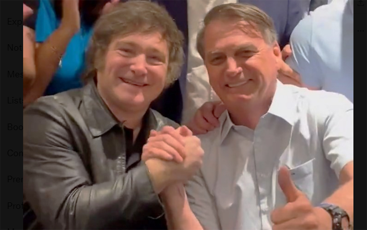 PF encontra plano de asilo de Bolsonaro na Argentina em celular apreendido