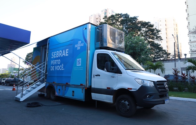 Sebrae Goiás lança unidade móvel para atender pequenos empreendedores