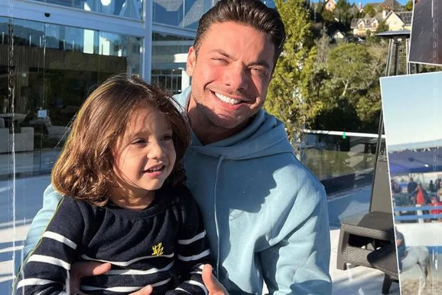 O garoto de 6 anos acertou o travessão e marcou no rebote, mas a validade do gol dividiu internautas e famosos | Foto: Reprodução/Instagram