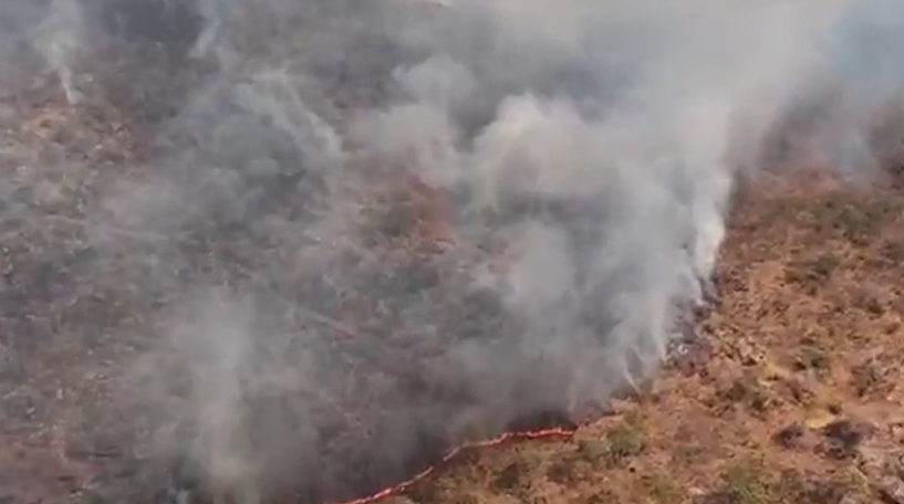 Incêndio atinge mais de quatro mil hectares em Pirenópolis e interdita pontos turísticos