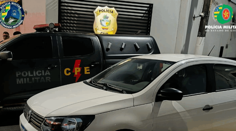 Entre os presos, um já tinha passagem pelo crime de roubo, previsto no artigo 157 do Código Penal