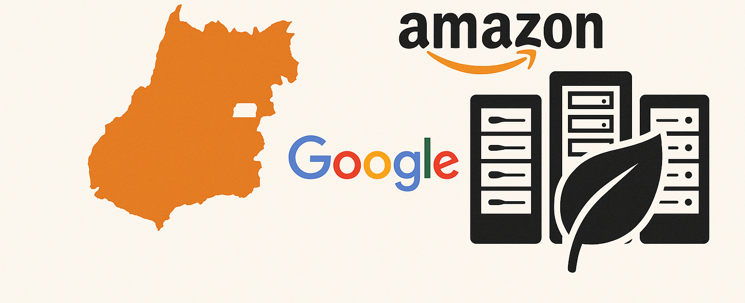 Amazon e Google sondam Goiás para instalar data centers sustentáveis