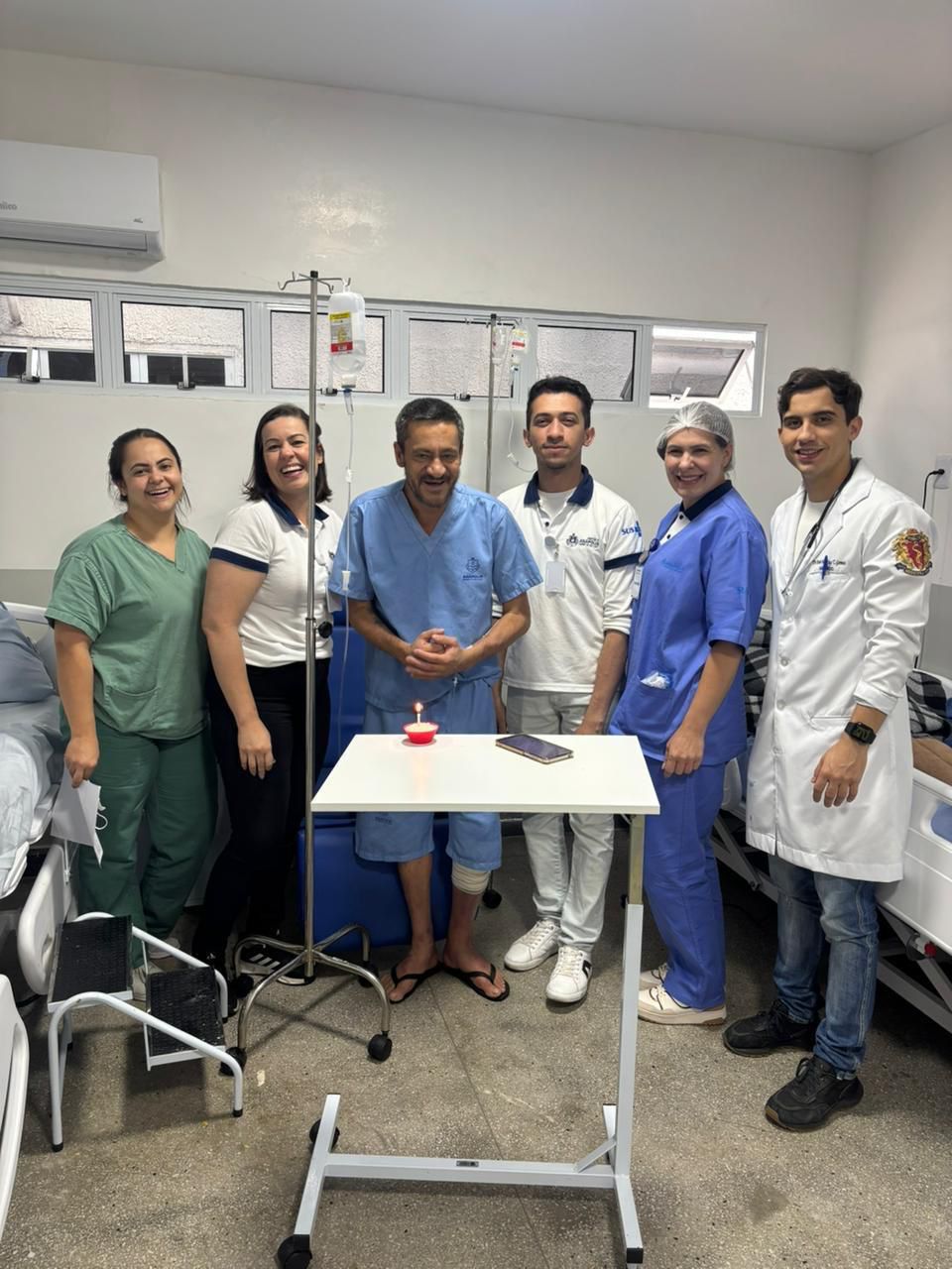 Hospital Municipal Georges Hajjar celebra aniversário de pacientes