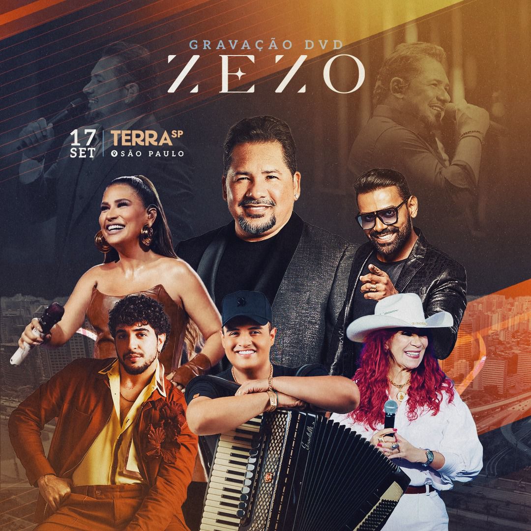 Zezo grava DVD histórico no Terra SP em São Paulo com convidados especiais